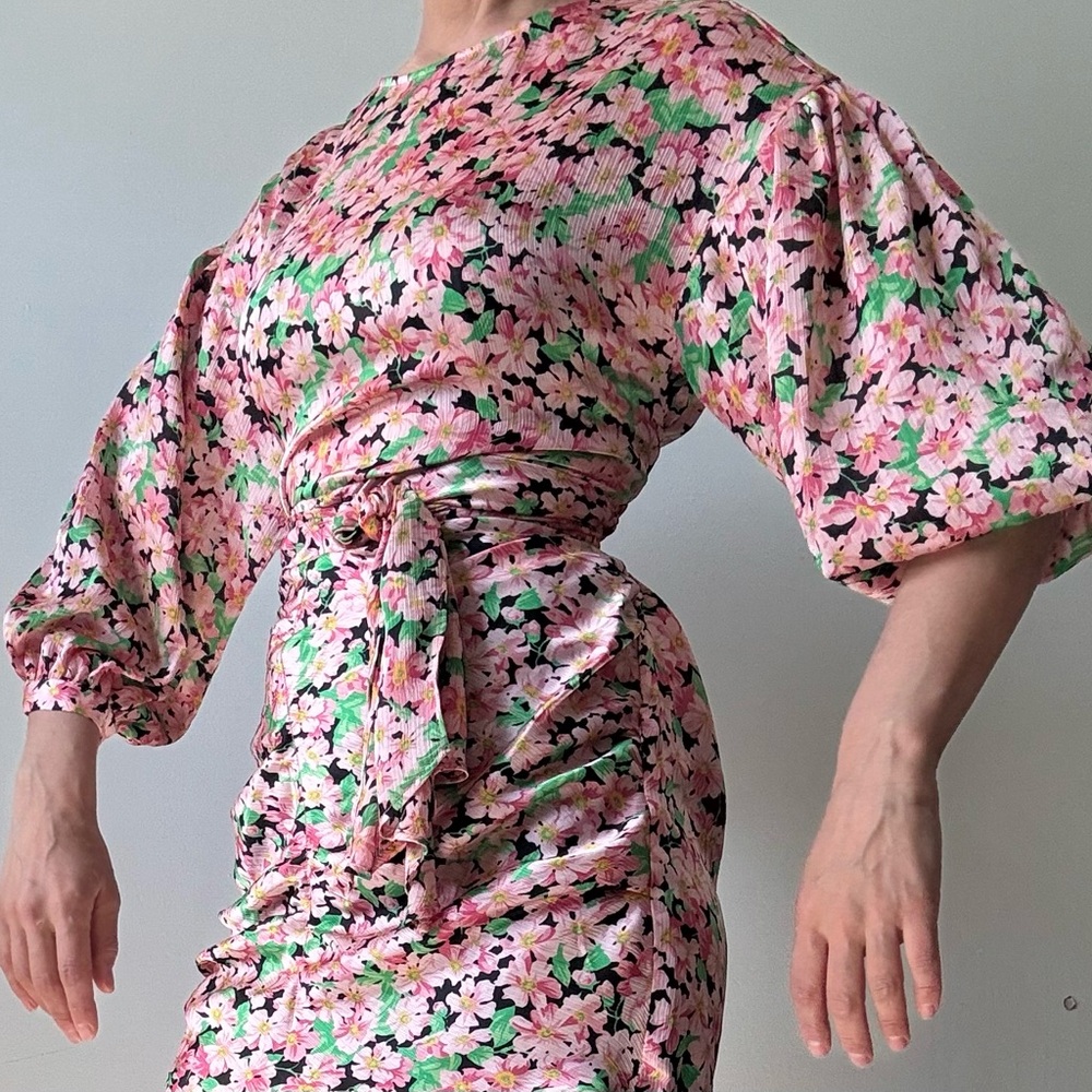 Zara flower dress